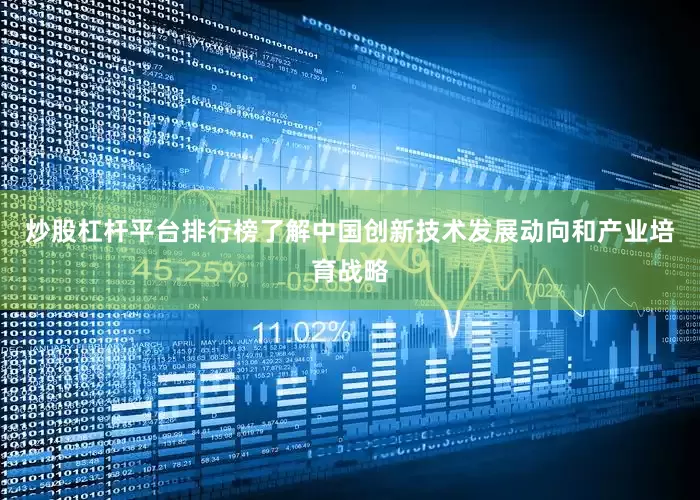 炒股杠杆平台排行榜了解中国创新技术发展动向和产业培育战略
